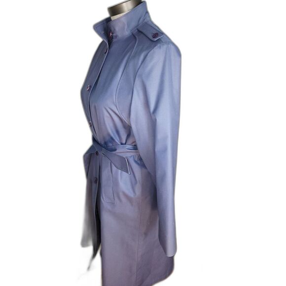 Vintage London Fog Maincoats Light Purple Trench Coat Size 6P - Picture 3 of 12